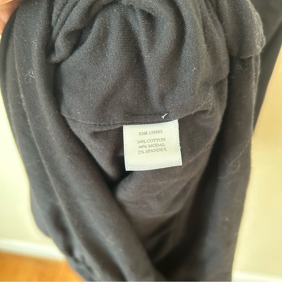 Bobi Los Angeles Shirted Drop Waist Sleeveless Ribbed Mini Dress Size Medium - Picture 7 of 9